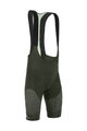 SANTINI Cycling bib shorts - FRECCIA - green