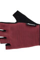SANTINI Cycling fingerless gloves - CUBO  - bordeaux