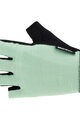 SANTINI Cycling fingerless gloves - CUBO  - light green