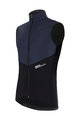 SANTINI Cycling gilet - REDUX VIGOR - blue/black