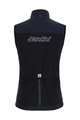 SANTINI Cycling gilet - REDUX VIGOR - blue/black