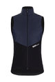 SANTINI Cycling gilet - REDUX VIGOR - blue/black