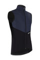 SANTINI Cycling gilet - REDUX VIGOR - blue/black