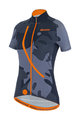 SANTINI Cycling short sleeve jersey - GIADA MAUI LADY - multicolour/blue