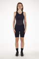 SANTINI Cycling bib shorts - UNICO LADY - black