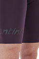 SANTINI Cycling bib shorts - UNICO - bordeaux