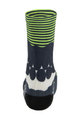 SANTINI Cyclingclassic socks - OPTIC - white/light green/grey