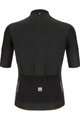 SANTINI Cycling short sleeve jersey - COLORE PURO - grey/black