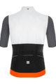 SANTINI Cycling short sleeve jersey - REDUX ISTINTO - white/grey/black