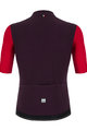 SANTINI Cycling short sleeve jersey - REDUX VIGOR - red/purple