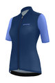 SANTINI Cycling short sleeve jersey - REDUX STAMINA LADY - blue