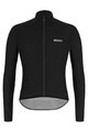 SANTINI Cycling windproof jacket - NEBULA PURO - black
