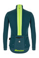 SANTINI Cycling thermal jacket - VEGA MULTI  - green