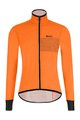 SANTINI Cycling rain jacket - GUARD NIMBUS - orange