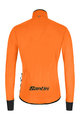 SANTINI Cycling rain jacket - GUARD NIMBUS - orange