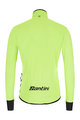SANTINI Cycling rain jacket - GUARD NIMBUS - light green