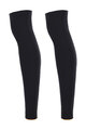 SANTINI Cycling leg warmers - UNICO - black
