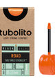 TUBOLITO tyre tube - ROAD 700x18/28C BLACK - SV80 - orange