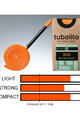 TUBOLITO tyre tube - ROAD 700x18/28C BLACK - SV80 - orange