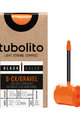 TUBOLITO tyre tube - S-TUBO CX/GRAVEL BLACK - SV42 - orange