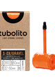 TUBOLITO tyre tube - S-TUBO CX/GRAVEL BLACK - SV42 - orange