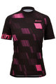 SANTINI Cycling short sleeve jersey - FIBRA MTB - pink/black