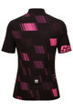 SANTINI Cycling short sleeve jersey - FIBRA MTB - pink/black