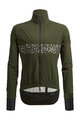 SANTINI Cycling rain jacket - GUARD NEO SHELL - green