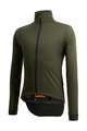 SANTINI Cycling thermal jacket - VEGA TRAIL - green