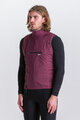 SANTINI Cycling gilet - ALPHA PACK - bordeaux