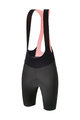 SANTINI Cycling bib shorts - REDUX SPEED - grey