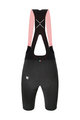 SANTINI Cycling bib shorts - REDUX SPEED - grey