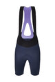 SANTINI Cycling bib shorts - REDUX SPEED - blue