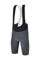 SANTINI Cycling bib shorts - REDUX SPEED - grey