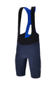 SANTINI Cycling bib shorts - REDUX SPEED - blue