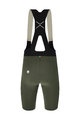 SANTINI Cycling bib shorts - REDUX SPEED - green