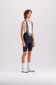 SANTINI Cycling bib shorts - KARMA DELTA - black