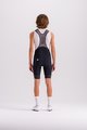 SANTINI Cycling bib shorts - KARMA DELTA - black