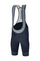 SANTINI Cycling bib shorts - KARMA DELTA - blue