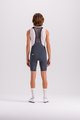 SANTINI Cycling bib shorts - PLUSH - grey