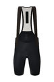 SANTINI Cycling bib shorts - PLUSH - black