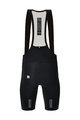 SANTINI Cycling bib shorts - PLUSH - black