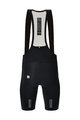 SANTINI Cycling bib shorts - PLUSH - black