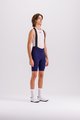 SANTINI Cycling bib shorts - PLUSH - blue