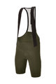 SANTINI Cycling bib shorts - PLUSH - green