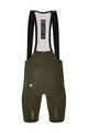 SANTINI Cycling bib shorts - PLUSH - green
