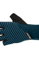 SANTINI Cycling fingerless gloves - RIGA - blue