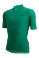 SANTINI Cycling short sleeve jersey - COLORE PURO - green