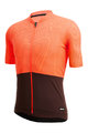 SANTINI Cycling short sleeve jersey - COLORE RIGA - orange
