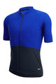 SANTINI Cycling short sleeve jersey - COLORE RIGA - blue